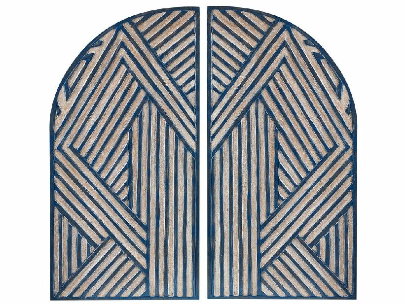 Nástěnná dekorace Ogaza (modrá)