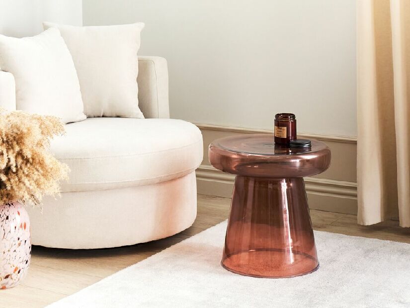 Příruční stolek Cora (červená) *výprodej