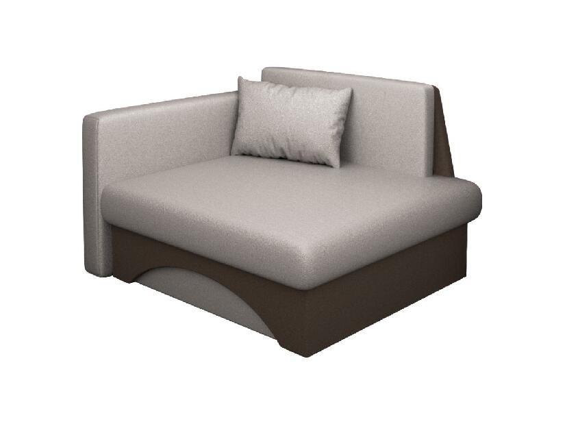 Křeslo Kubosik new (béžovošedá Taupe + hnědá) (L)