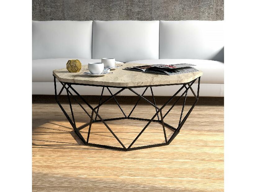 Konferenční stolek Dia (travertin)