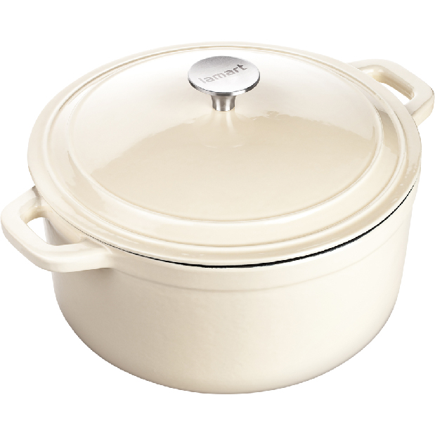 Hrnec Lamart Iron 26cm (krémová)