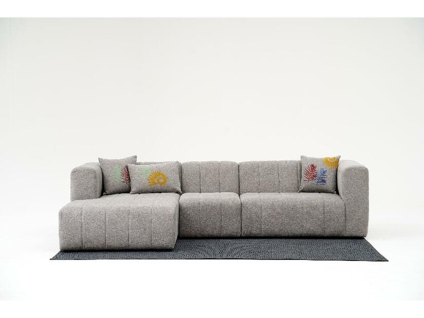 Rohová sedačka Beyzometta (L) (světle šedá)