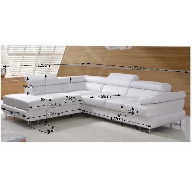 Rohová sedací souprava Bjorn P OTM-2 (hnědý melír) (L)