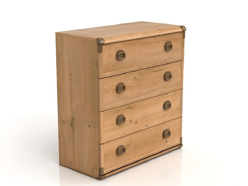 Komoda BRW INDIANA JKOM 4S/80 (Borovice antická)