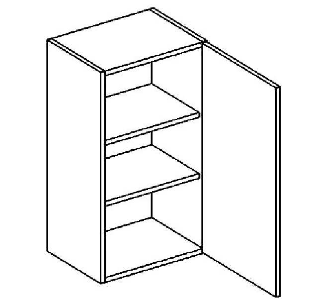 Horní kuchyňská skříňka Lolita W40