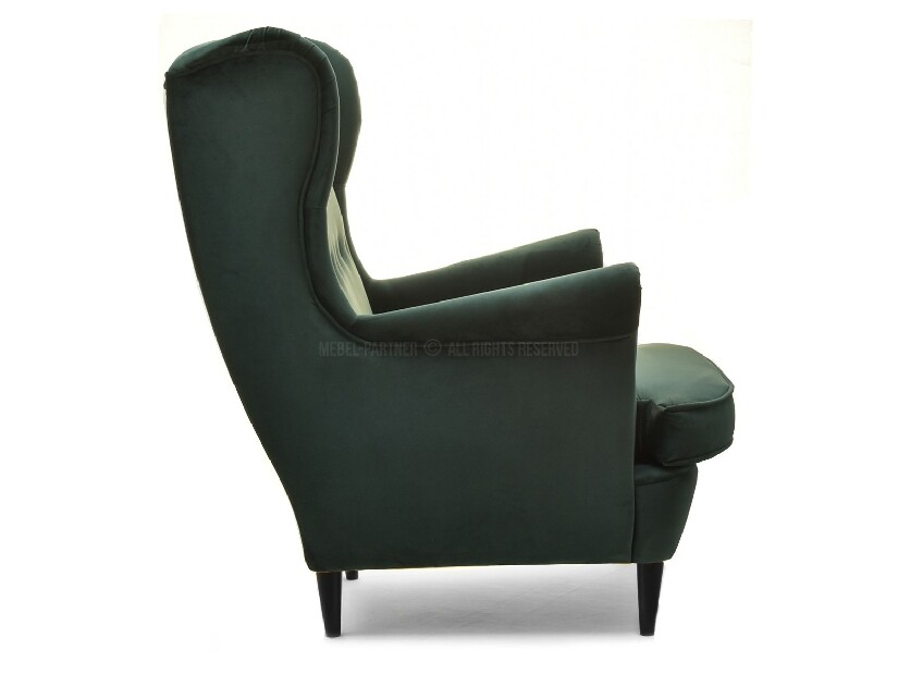 Křeslo ušák Margis (zelená)