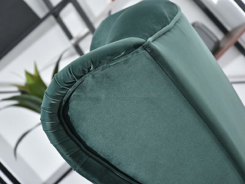 Křeslo ušák Margis (zelená)