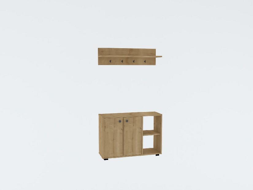 Předsíňová sestava Detabu 1 (dub safírový)