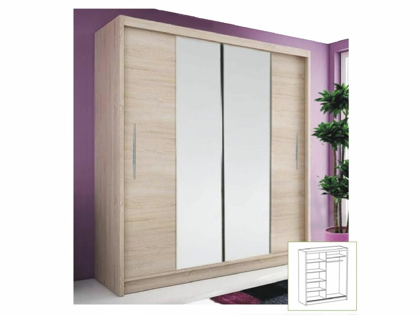 Šatní skříň Boca I