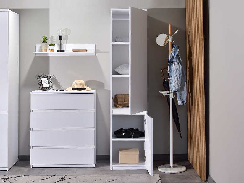 Policová skříň Lehendakari LI02 (bílá)