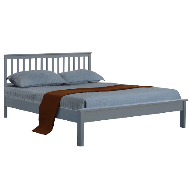 Manželská postel 160 cm Many (s roštem)