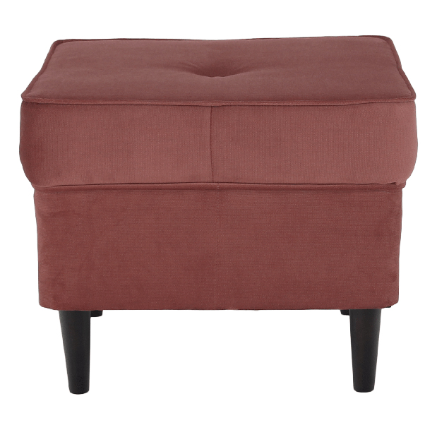 Taburet Rytu (růžová + ořech)