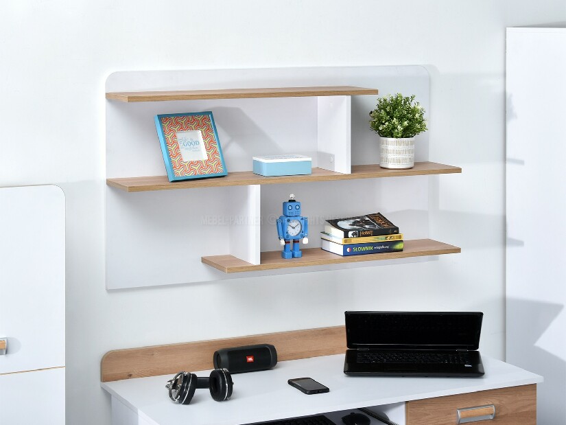 Nábytek do studentského pokoje Clerigo 04 (bílá)