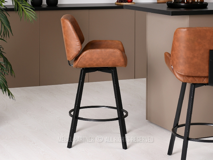 Židle Pia (hnědá + černá)