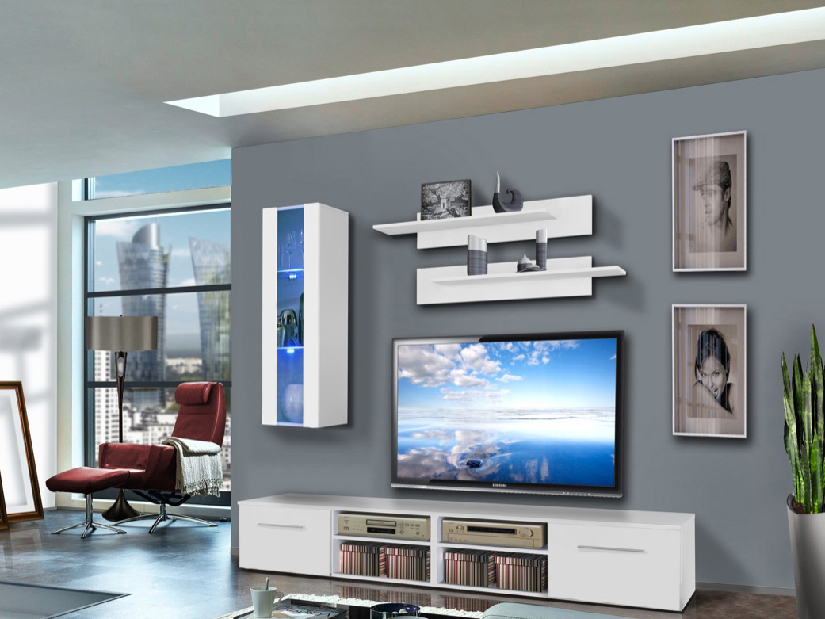 Obývací stěna Invento 25 WW IN B1 (s osvětlením)