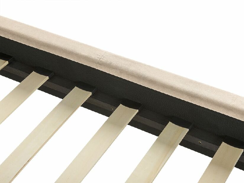 Manželská postel 140 cm Vue (béžová) (s roštem)