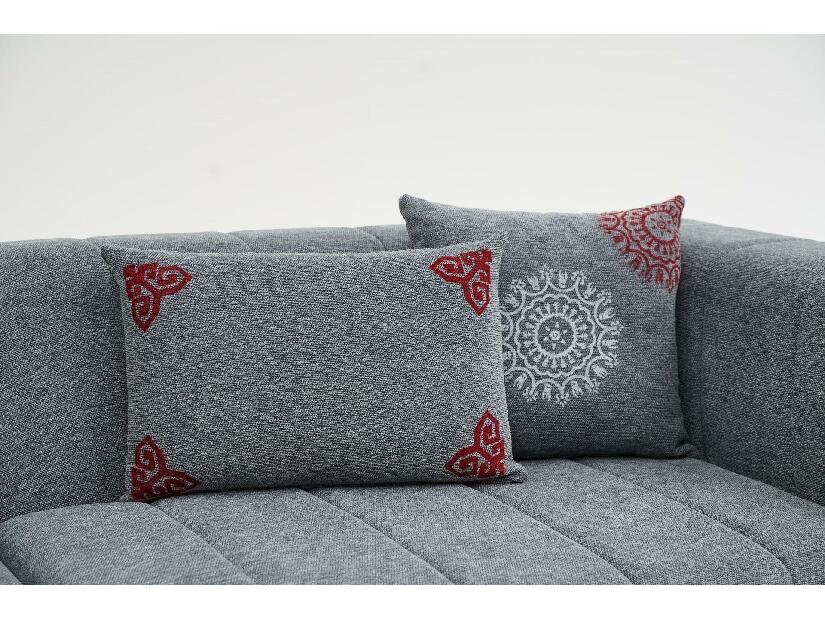 Rohová sedačka Beyzometta (L) (šedá)