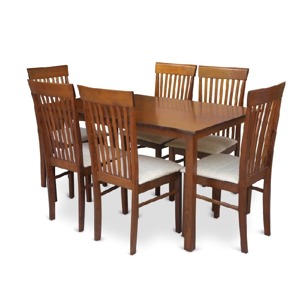 Jídelní stůl Astro 110 cm ořech (pro 4 osoby)