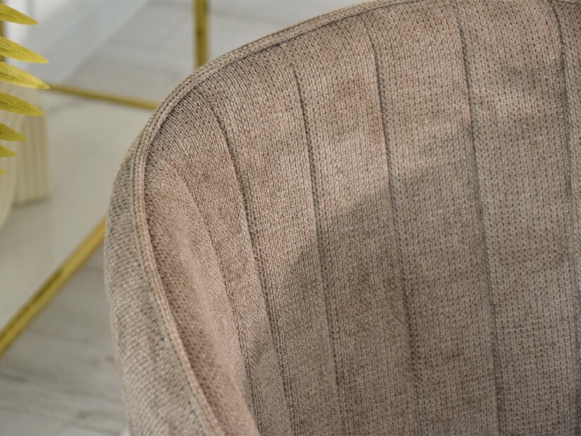 Židle Felix (béžová + zlatá)