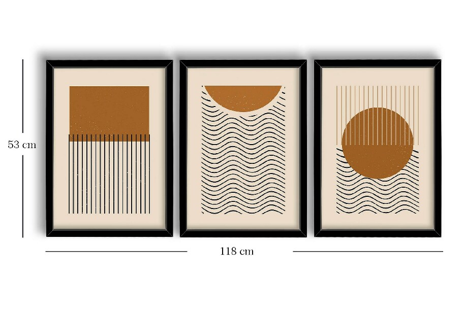 Obraz v ráme (3 kusy) Asir Nisco 03