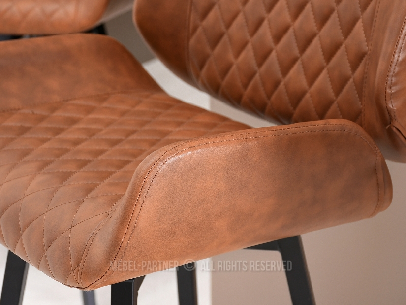 Židle Pia (hnědá + černá)