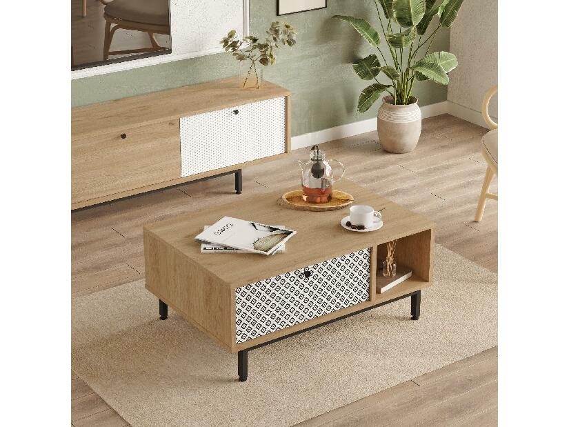  Konferenční stolek Cassius 3 (dub)