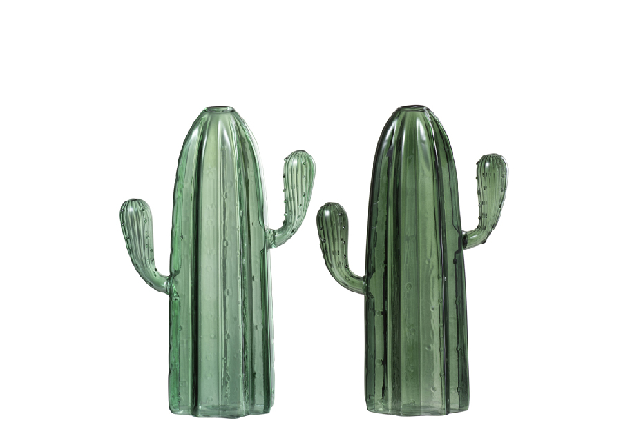 Váza (zelená) 22x14x14cm