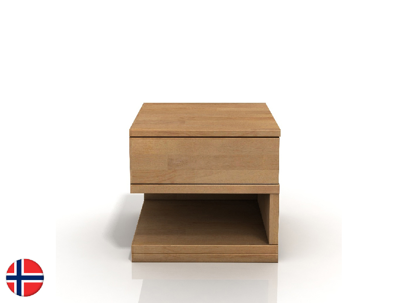 Noční stolek Naturlig Lekanger (buk) (L)