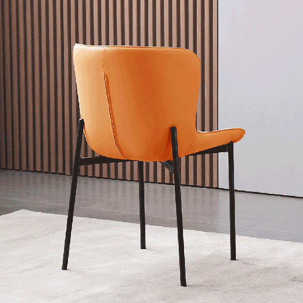 Jídelní židle Polarit (sivobílé káro + camel)