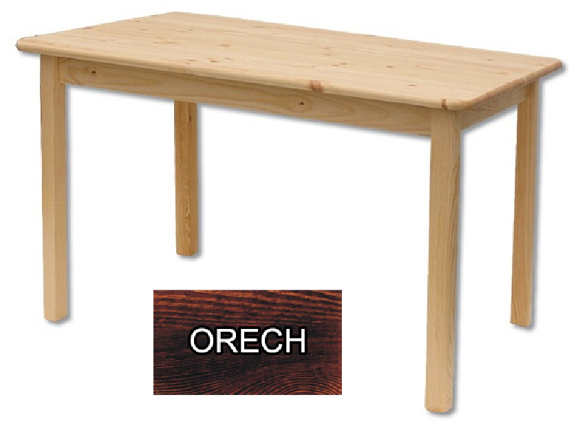 Jídelní stůl ST 104 (120x60 cm) (pro 4 osoby) (ořech) *výprodej