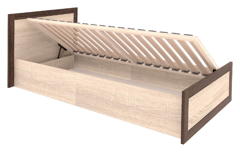 Jednolůžková postel 90 cm Brook BS19/90