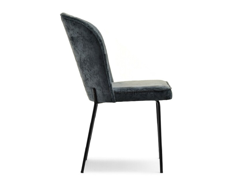 Jídelní židle Obrar (grafitová + černá)