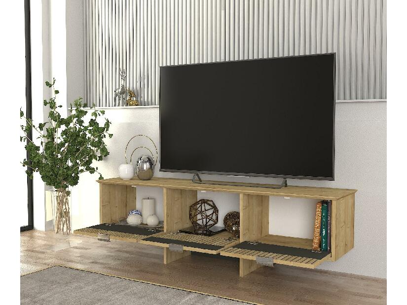 TV stolek/skříňka Polete TV (antracitový safír)